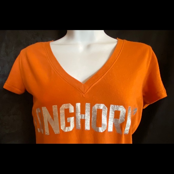 Women’s PINK Texas Longhorns Short Sleeve Tee, Size Small - Picture 2 of 6